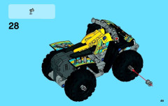 LEGO 42034 instructions page 49 – build guide
