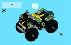 LEGO 42034 instructions page 50 – build guide