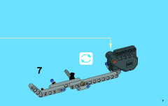 LEGO 42034 instructions page 7 – build guide