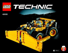 LEGO 42035 instructions page 1 – build guide