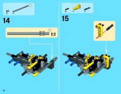LEGO 42035 instructions page 12 – build guide