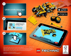 LEGO 42035 instructions page 2 – build guide
