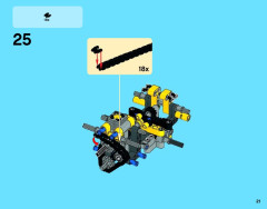 LEGO 42035 instructions page 21 – build guide