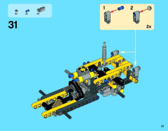 LEGO 42035 instructions page 31 – build guide