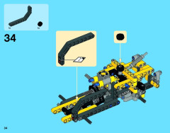 LEGO 42035 instructions page 34 – build guide