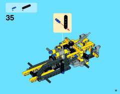 LEGO 42035 instructions page 35 – build guide