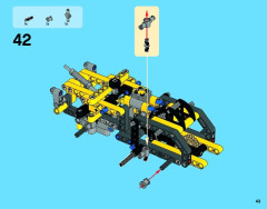 LEGO 42035 instructions page 43 – build guide
