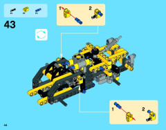 LEGO 42035 instructions page 44 – build guide