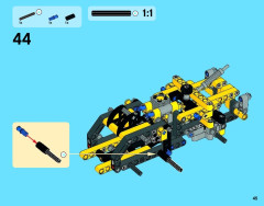 LEGO 42035 instructions page 45 – build guide