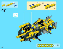 LEGO 42035 instructions page 48 – build guide