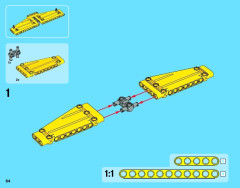 LEGO 42035 instructions page 64 – build guide