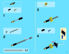 LEGO 42035 instructions page 7 – build guide