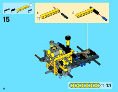 LEGO 42035 instructions page 22 – build guide