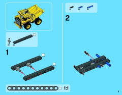LEGO 42035 instructions page 3 – build guide
