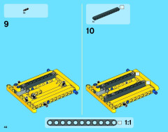 LEGO 42035 instructions page 44 – build guide