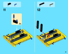 LEGO 42035 instructions page 45 – build guide
