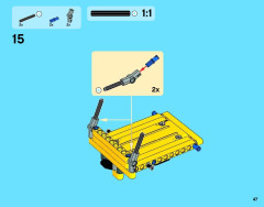 LEGO 42035 instructions page 47 – build guide