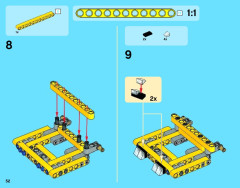 LEGO 42035 instructions page 52 – build guide