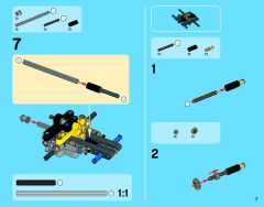LEGO 42035 instructions page 7 – build guide