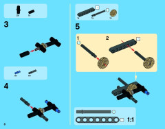 LEGO 42035 instructions page 8 – build guide
