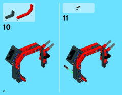 LEGO 42036 instructions page 10 – build guide