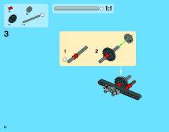 LEGO 42036 instructions page 12 – build guide