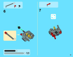 LEGO 42036 instructions page 21 – build guide