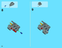 LEGO 42036 instructions page 22 – build guide