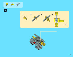 LEGO 42036 instructions page 23 – build guide