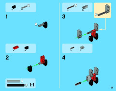 LEGO 42036 instructions page 25 – build guide