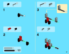 LEGO 42036 instructions page 27 – build guide