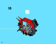 LEGO 42036 instructions page 28 – build guide