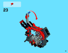 LEGO 42036 instructions page 35 – build guide
