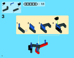 LEGO 42036 instructions page 4 – build guide