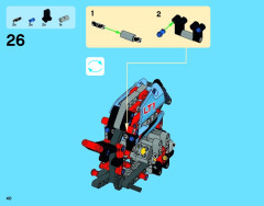 LEGO 42036 instructions page 40 – build guide