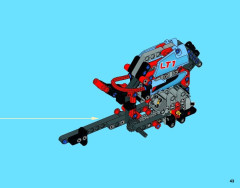 LEGO 42036 instructions page 43 – build guide