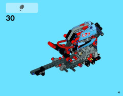 LEGO 42036 instructions page 45 – build guide