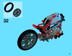 LEGO 42036 instructions page 47 – build guide