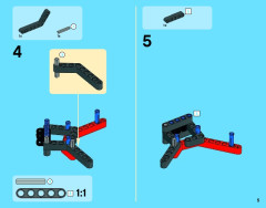 LEGO 42036 instructions page 5 – build guide