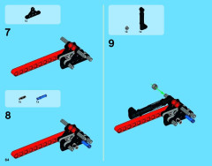 LEGO 42036 instructions page 64 – build guide