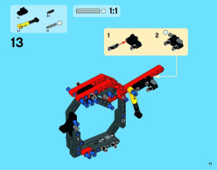 LEGO 42036 instructions page 11 – build guide