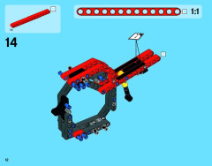 LEGO 42036 instructions page 12 – build guide