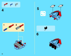 LEGO 42036 instructions page 14 – build guide