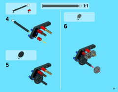 LEGO 42036 instructions page 21 – build guide