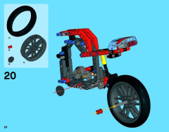 LEGO 42036 instructions page 26 – build guide
