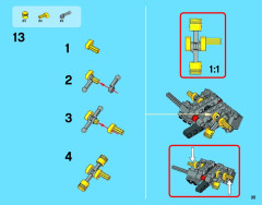 LEGO 42036 instructions page 35 – build guide