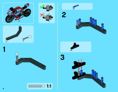 LEGO 42036 instructions page 4 – build guide