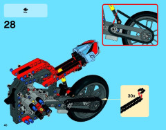 LEGO 42036 instructions page 40 – build guide