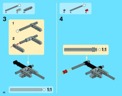 LEGO 42036 instructions page 42 – build guide