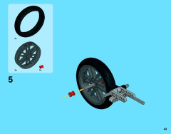 LEGO 42036 instructions page 43 – build guide
